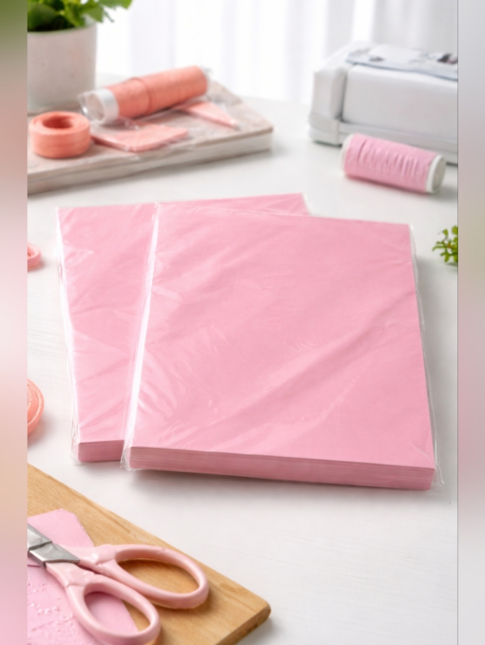 Pink Cardstock Paper 8.5” x 11” Heavyweight Craft Paper – 2 Packs Sealed